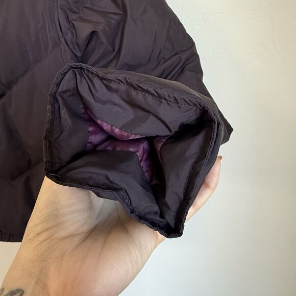 DKNY Women's Purple Plum Down Feather Puffer Winter Coat Fall Cold Weather Snow - Picture 14 of 16